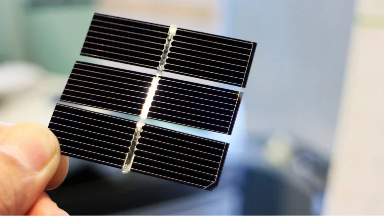New space solar cells deliver 31.5% efficiency with 40% less mass