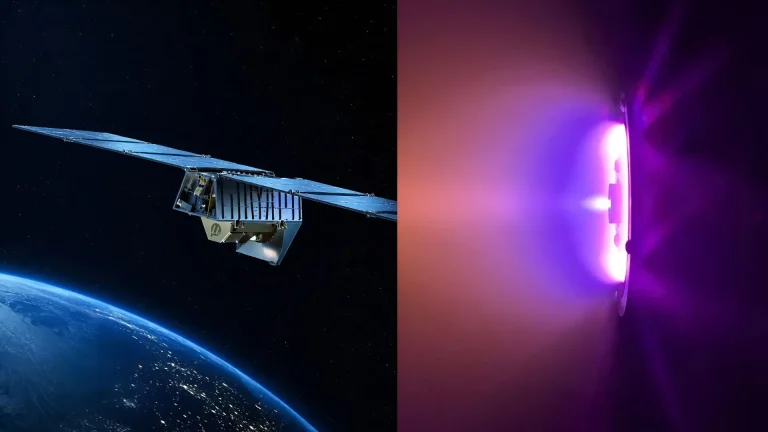 World&rsquo;s first zinc thruster fires in space on maiden attempt