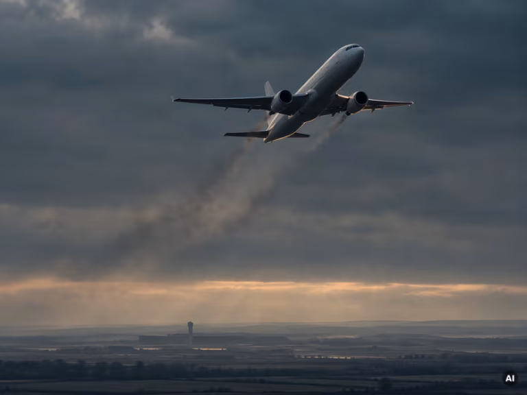 Les particules fines issues des gaz d&rsquo;échappement des avions deviennent plus nocives avec le temps