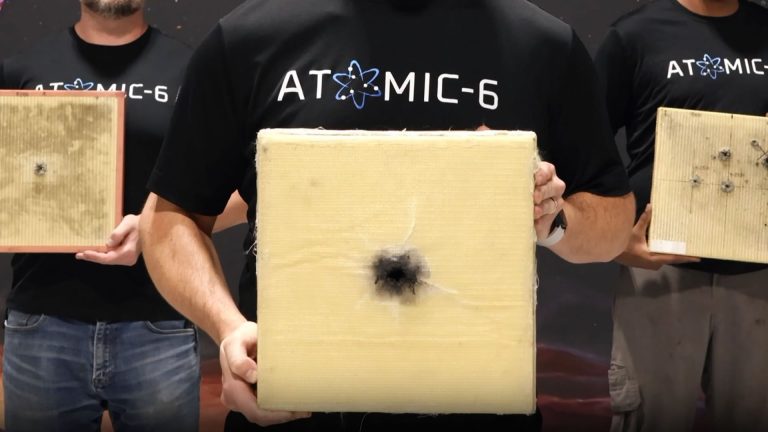 Atomic-6 space armor makes orbital debut after hypervelocity impact trials