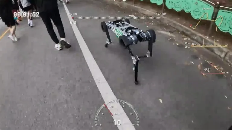 South Korean &lsquo;robot dog&rsquo; became first to run a marathon on a single battery charge — now we know how